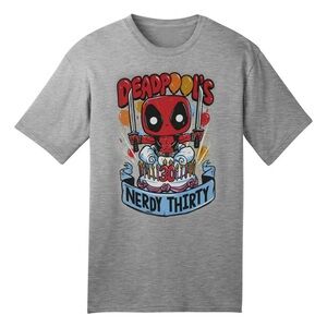 Funko Marvel Collector Corps Deadpool Nerdy Thirty Exclusive T-Shirt [3X-Large]